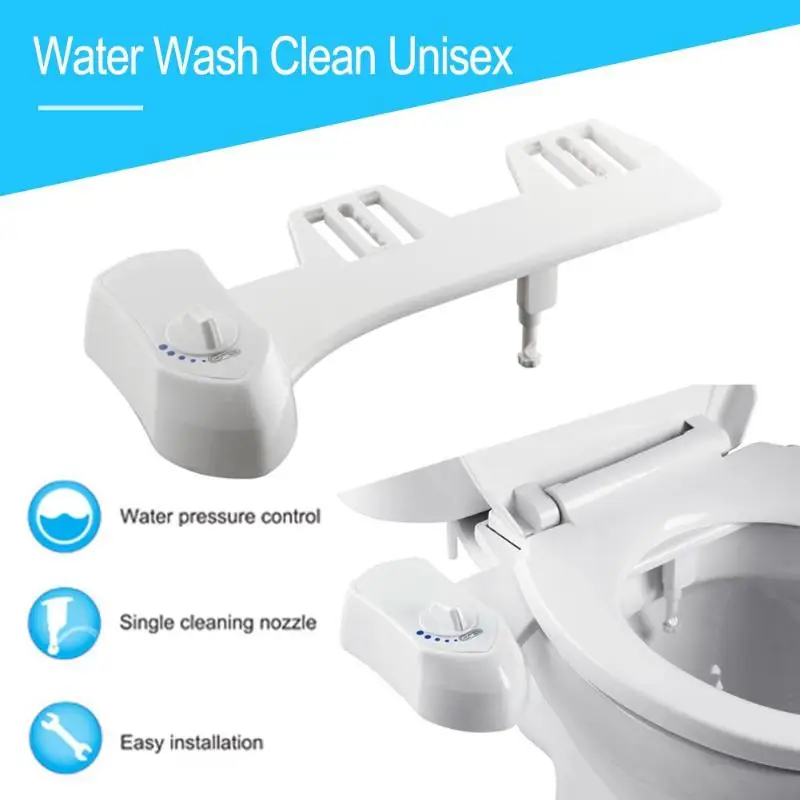 

Unisex Bathroom Smart Hygiene Bidet Water Wash Toilet Flushing Sanitary Bidet Seat for Women Washing Bidet Bathroom Clean Tool
