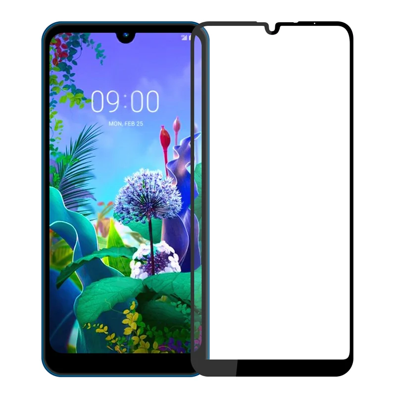 

3D Full Coverage Tempered Glass Screen Protector Film Edge to Edge Protection for LG K50 / LG Q60 / LG K12 Max