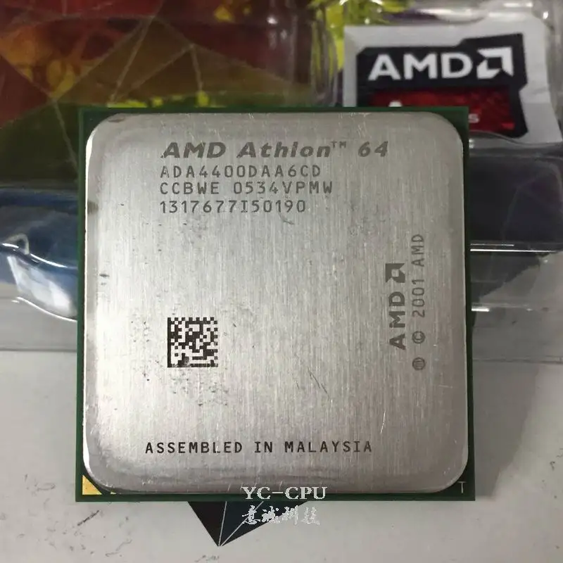 4400 + 939-контактный Процессор Athlon 64x2 Socket 939 2.2 г настольный процессор ADA4400DAA6CD Desktop