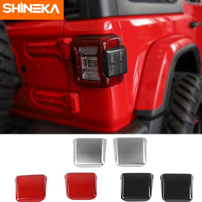 Наклейки SHINEKA для Jeep Wrangler JL 2018 Up 3D Автомобильные задсветильник ры декоративная