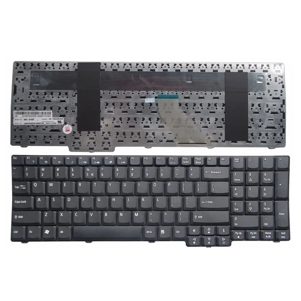 

US Black New English Laptop keyboard For Acer Aspire 7720 7520 7520G 7535 9420 5110 5600 7730 7630 6930 9410 5737 7100 8930