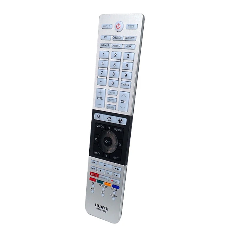 HUAYU Rm-L1328 совместим с Toshiba Tv Remote Управление 58L7350U 58L9300 58L9300U 65L7350U 65L9300 65L9300U 84L9300 84L9300U