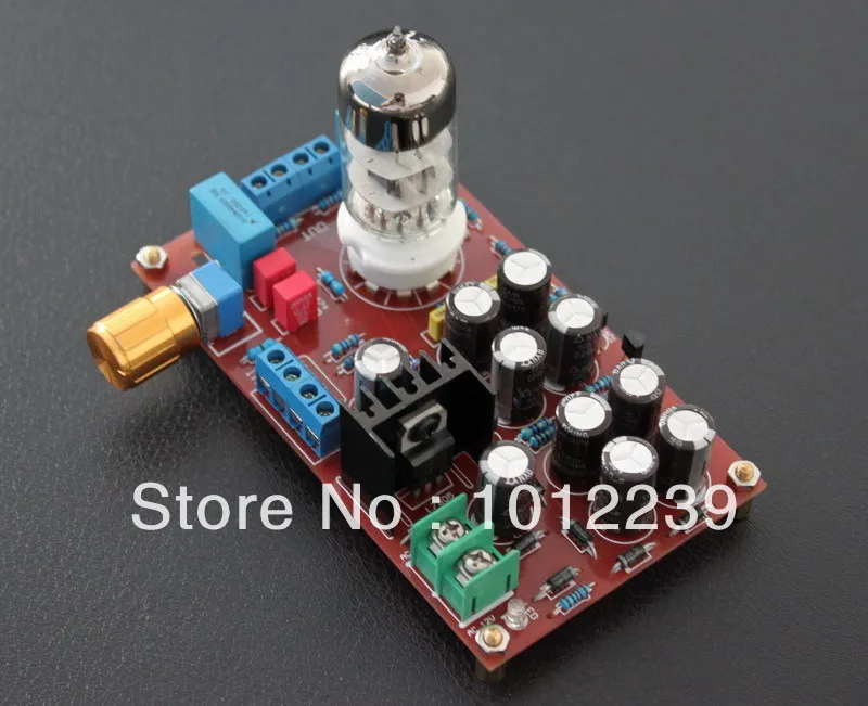 Собранные 6N3 буфера предусилителя доска (законченный)|preamp board|buffer preampassembled board |