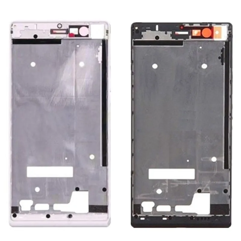 Для huawei Ascend P7 P7-L11 P7-L07 P7-L09 P7-L10 P7-L05 ЖК-дисплей Корпус знака Рамка рамка Корпус крышка спереди кадр доска средний