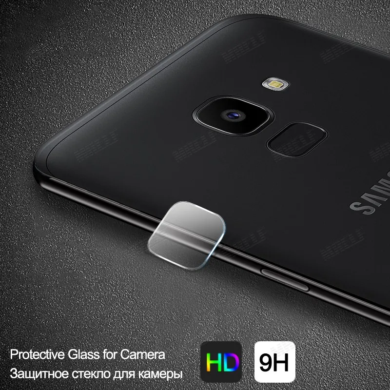 Закаленное стекло для камеры Samsung Galaxy J4 J6 J8 Plus 2018 защитная пленка экрана J7 |
