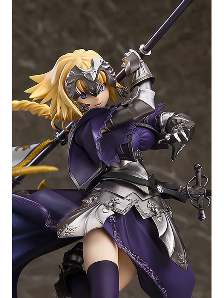 azazmjo Anime Figure PVC Action Figure Collection Figure Model Toys Gifts for Childrenq Version Jeanned'Arc Joan of Arc with Flag Anime Figures Action Toy Figures PVC Modelpvc Figure Model Statue