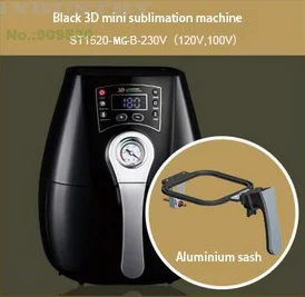 

3D Heat transfer machine for Mug/Phone case ST-1520-MG 3D Sublimation Mug printing machine 3D heat press machine Free Shipping