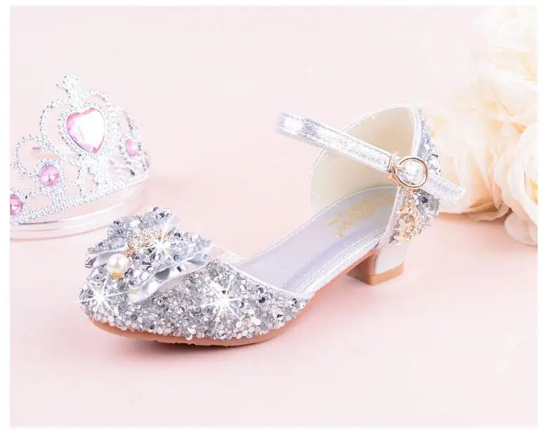 Сандалии для девочек; стразы; Бабочка; Розовая танцевальная обувь для латинских танцев; 5-13 лет; 6; детская летняя обувь принцессы на высоком каблуке для детей