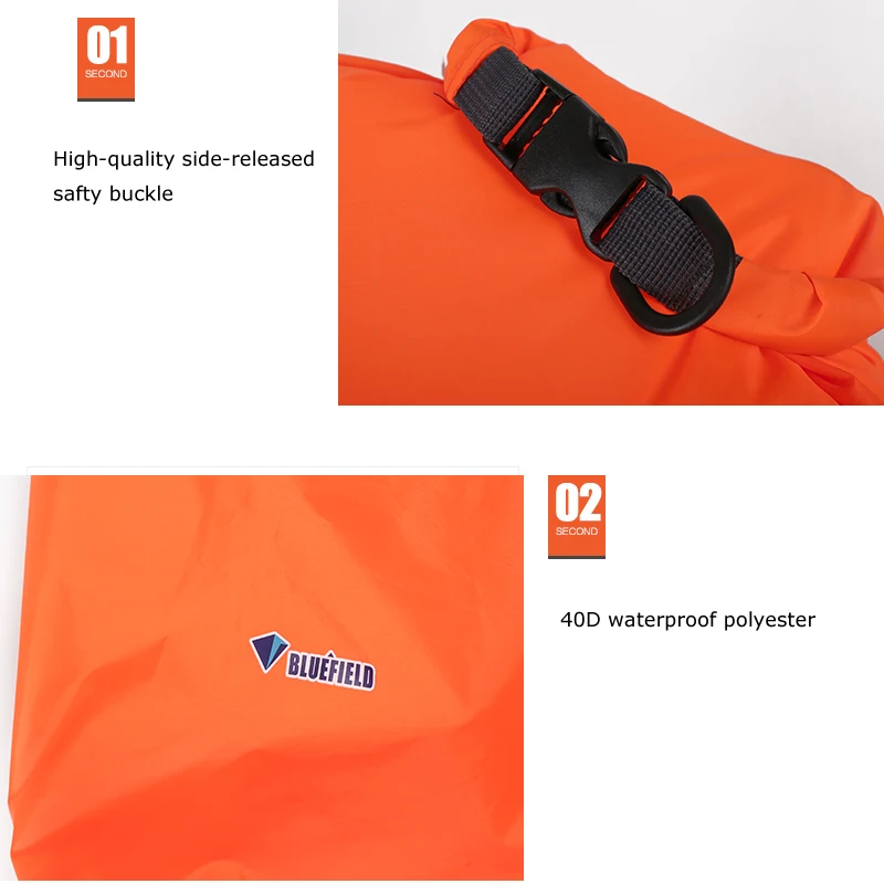 dry bag orange color