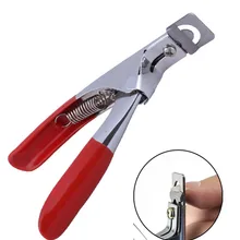 12,5 см художественный резак для ногтей клипер для педикюра искусственный гель УФ акриловый инструмент для маникюра кончиков ногтей поддельный Триммер ножницы