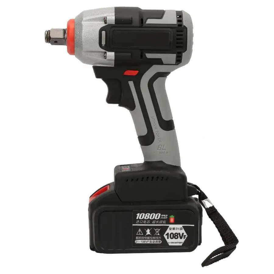 

220V 10800mAh Portable Electric Cordless Impact Wrench Lithium Battery CN Plug Repair Tools Set High Quality
