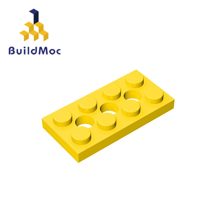 BuildMOC совместимые сборы частицы 3709 2x4 для строительных блоков детали сделай сам