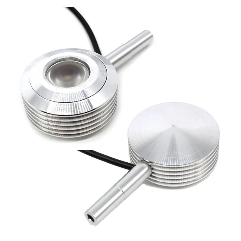 USB LED Lighting Biological Microscope Bottom Light Source Brightness Adjustable All- metal Supplement Illuminated Touch Switch
