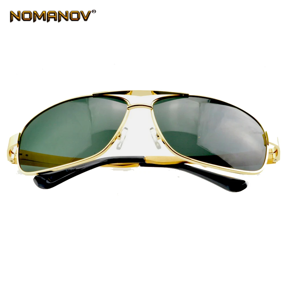 NOMANOV Pilot Designer Comfort AL mg MyopiaPolarized солнцезащитные очки на заказ близорукие линзы без