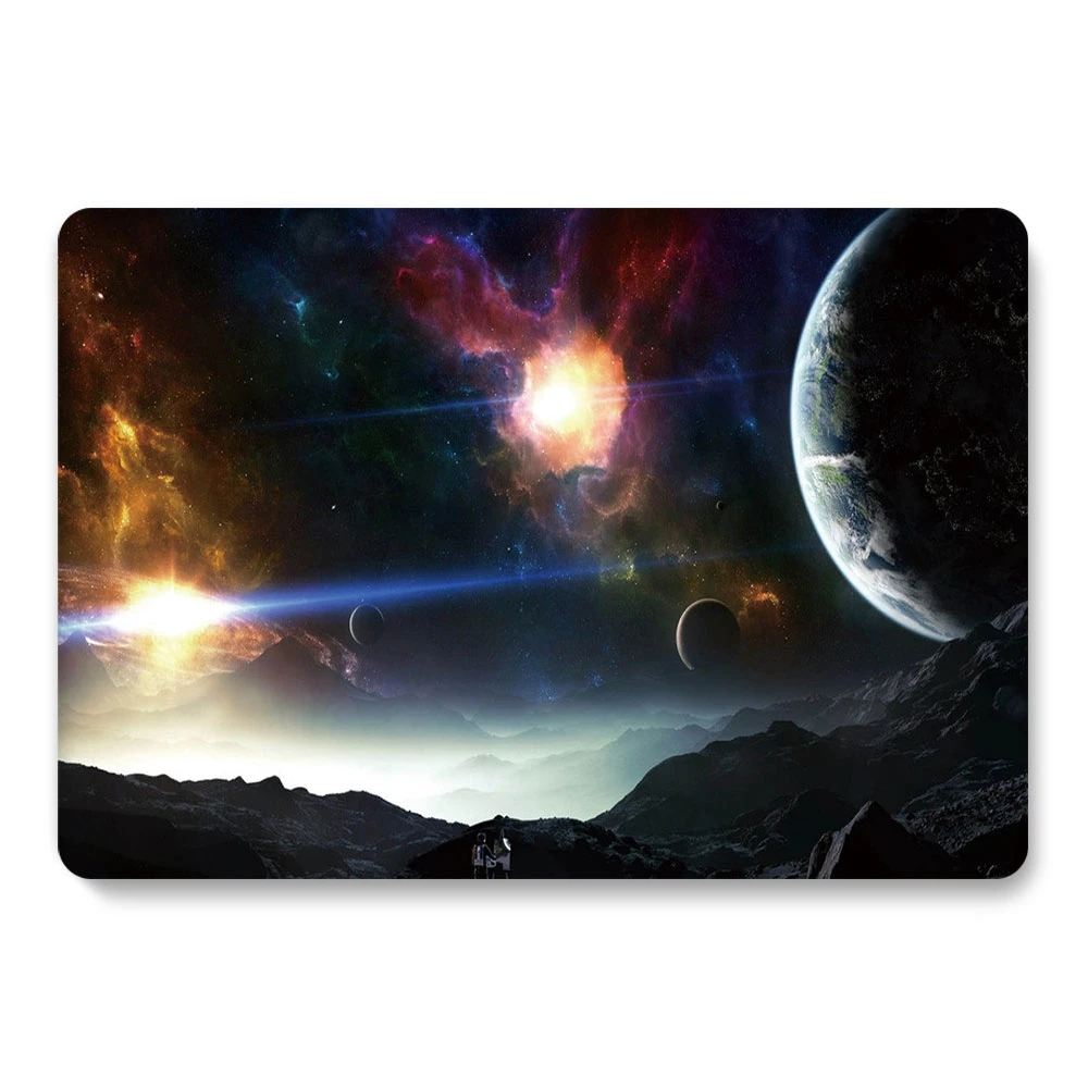 Для Macbook Pro 15 дюймов A1398 A1990 A1707 A1286 чехол космос прозрачная крышка для Mac book Air 11 12 13 4