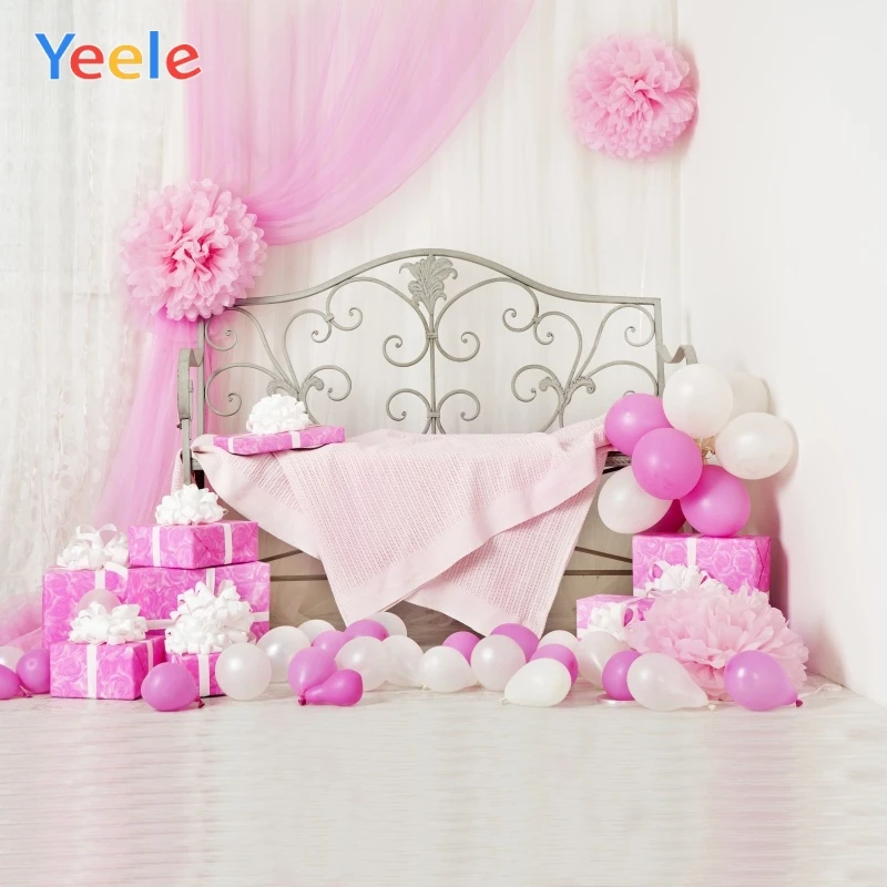 Yeele Baby Shower вечерние фоны для фотосъемки с воздушным шаром Birtyday