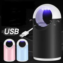 usb фотокаталитическое средство от москитов бытовой светодиодные ингаляции убийца комаров фиолетовый свет лампы от комаров silent ловушка для насекомых