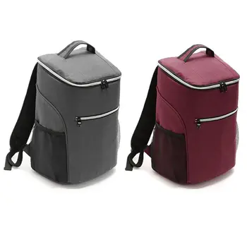 

20L Backpack Cooler Food Drinks Carrier Insulated Drinks Ice Pack Lunch Dinner Carrier Box