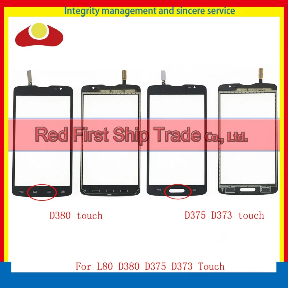 5 0 &quotдля LG L80 Dual SIM D380 и D375 D373 Сенсорный экран планшета Сенсор Передняя Внешний