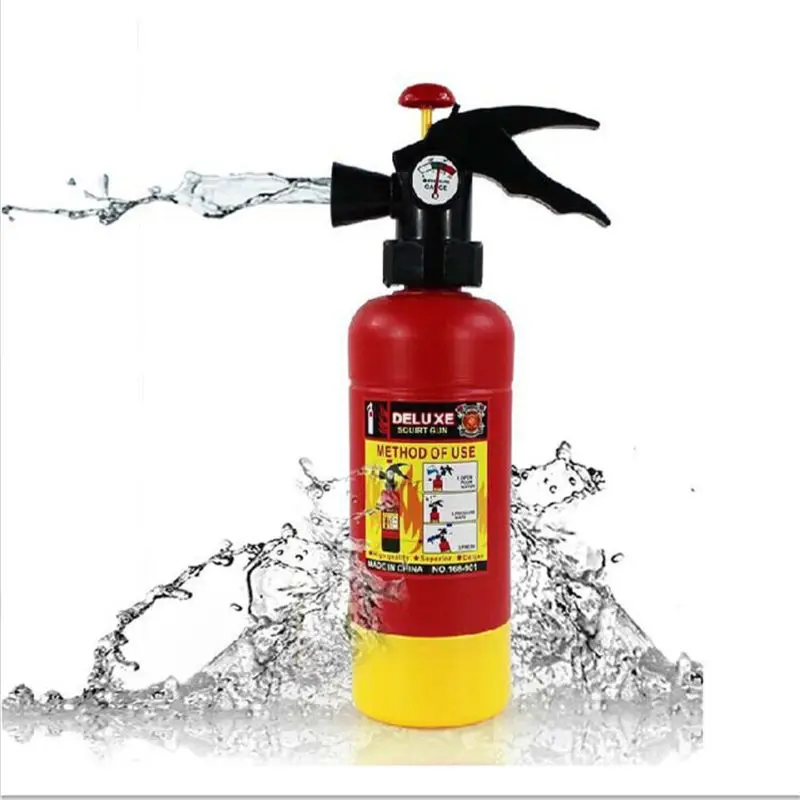 Большой Огнетушитель водная игрушка пожарный косплей для детей игрушки на открытом воздухе летняя игрушка для песка