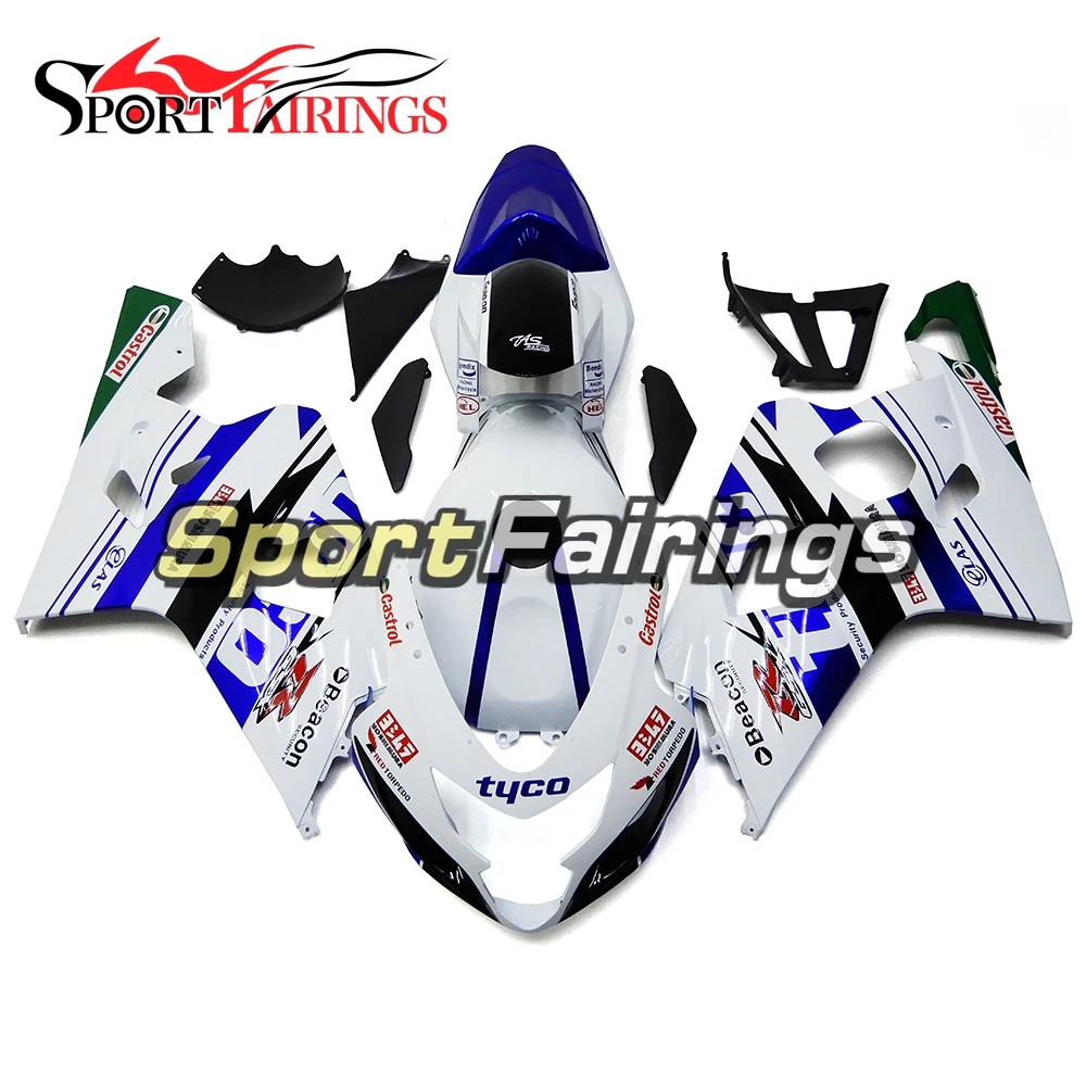 Полный комплект обтекателей для Suzuki GSXR600 GSXR-750 K4 K5 2004 2005 04 05 ABS Пластиковые