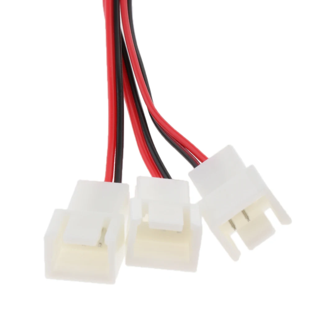 1 to 3 Computer Case PCI Slot Fan Speed Controller Cooler Hub 4Pin Power Connection Mini 3Pin Interface 12V 20W