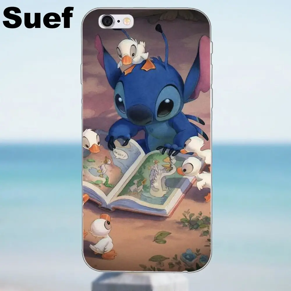 Мягкий ТПУ хипстерский чехол для iPhone X 4 4S 5 5S 5C SE 6 6S 7 8 Plus Samsung Galaxy J1 J3 J5 J7 A3 A5 2016 2017 Stich