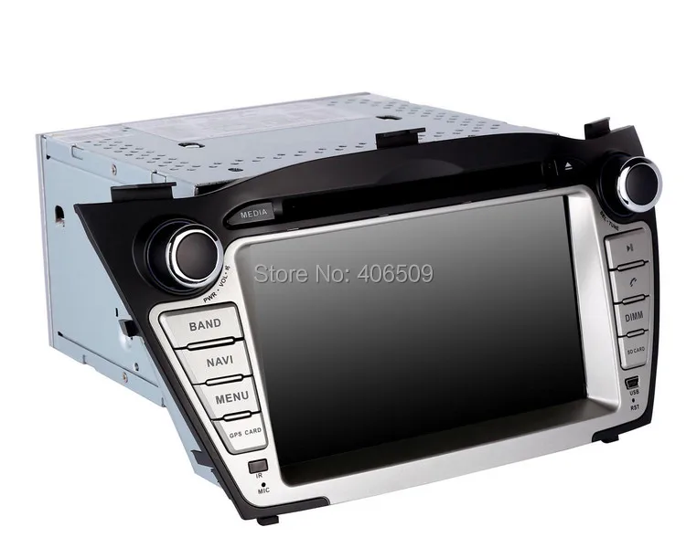 Cheap In Dash GPS Navigation Car DVD Player for Hyundai Tucson IX / IX35 2009 2010 2011 2012 with Radio BT USB SD AUX Map Audio Video 2