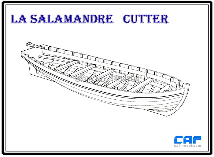 Нидейл модель лазерная резка дерево антикварный комплект модели корабля Sacle 1/48 La Salamandre корабль жизни лодка модель комплект