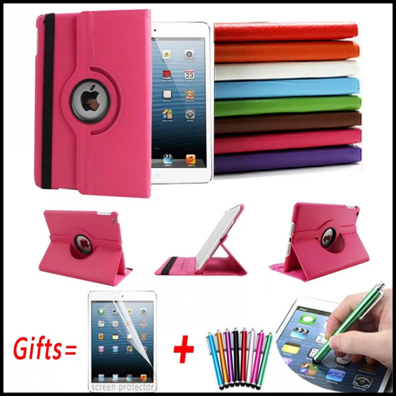 Для IPad Air Чехол кожаный 360 Вращающийся чехол для Apple Ipad Air/air1 Smart Cover роскошь 5 случае