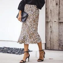 Faldas invierno Женская высокая талия леопардовый принт модная сексуальная униформа для девочек плиссированная юбка jupes femmes de mode# BY30