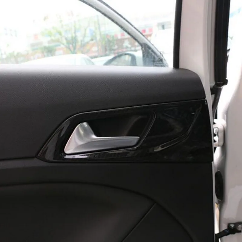 PCS T9 2014-19 Estilo Do Carro ABS cobertura de carbono adesivo