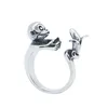 Rany&Roy Newest Animal Monkey Ring 316L Stainless Steel Jewelry Fashion Lovely Monkey Ring 3