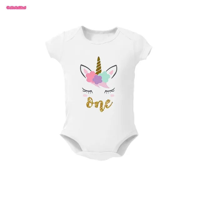 Culbutomind Baby Girl Clothes Unicorn Birthday Outfit Unicorn