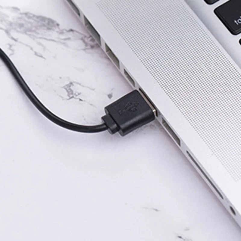 Мини-вентилятор с USB портом Портативный Двойной Клинок Супер Бесшумный ноутбук кулер небольшой вентилятор офисный Настольный вентилятор Охлаждающие гаджеты регулируемая высота