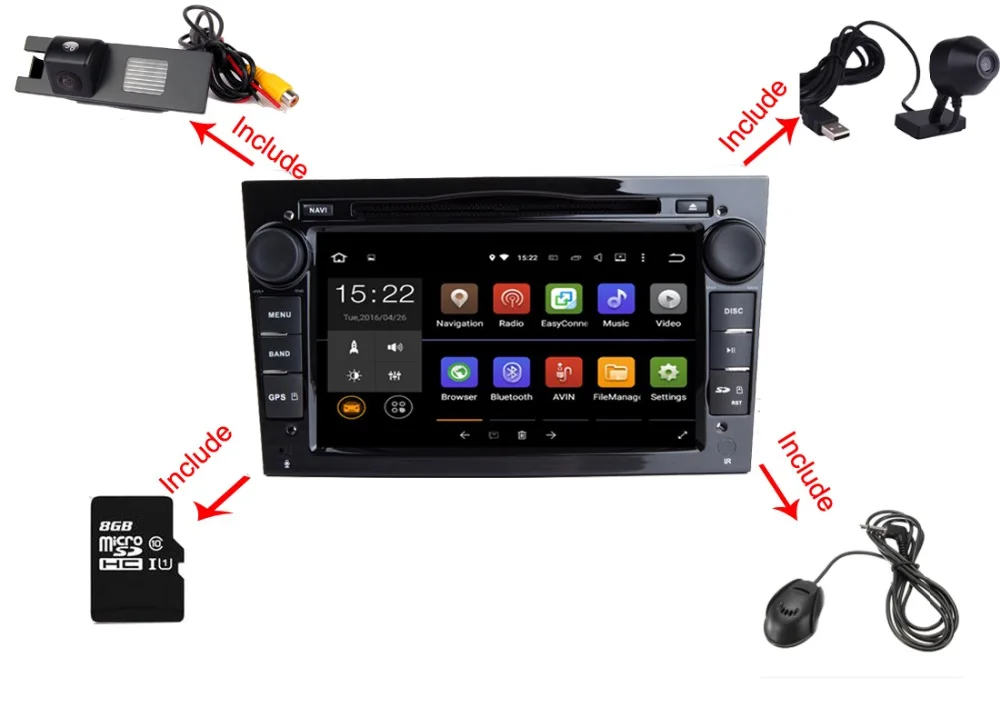 Flash Deal 7"HD 1024X600 Touch Screen Android 7.1 Car DVD Player for Opel Astra Vectra Antara Zafira Wifi 4G BT Radio USB SD Free 8GMap+DVR 0 Flash Deal 7"HD 1024X600 Touch Screen Android 7.1 Car DVD Player for Opel Astra Vectra Antara Zafira Wifi 4G BT Radio USB SD Free 8GMap+DVR 0