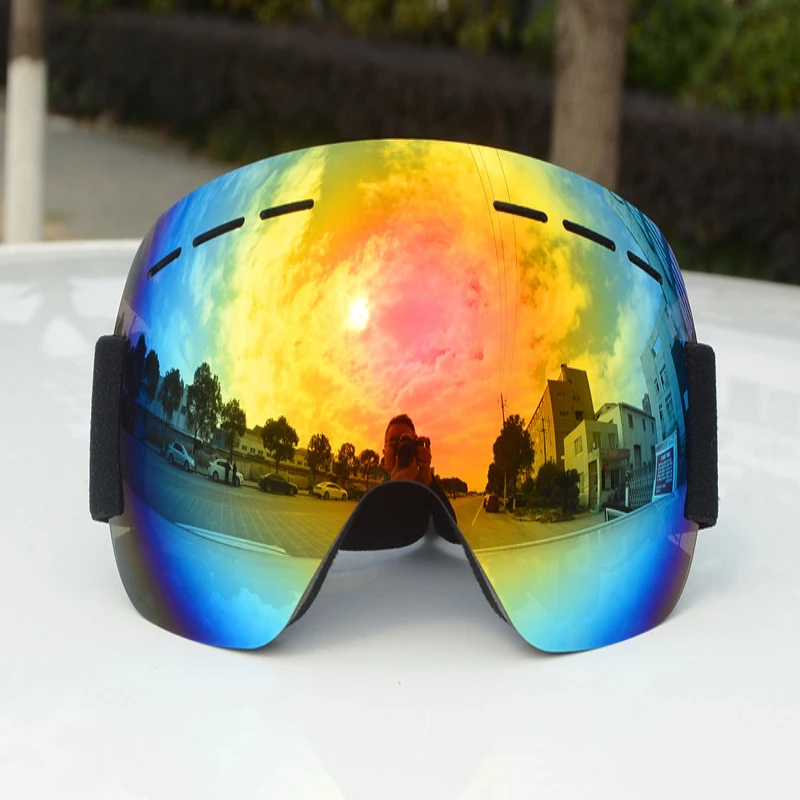 Ski Goggles Winter Snow Sports Snowboard Goggles with Anti-fog UV Protection for Men Women Snowmobile Skiing Skating mask