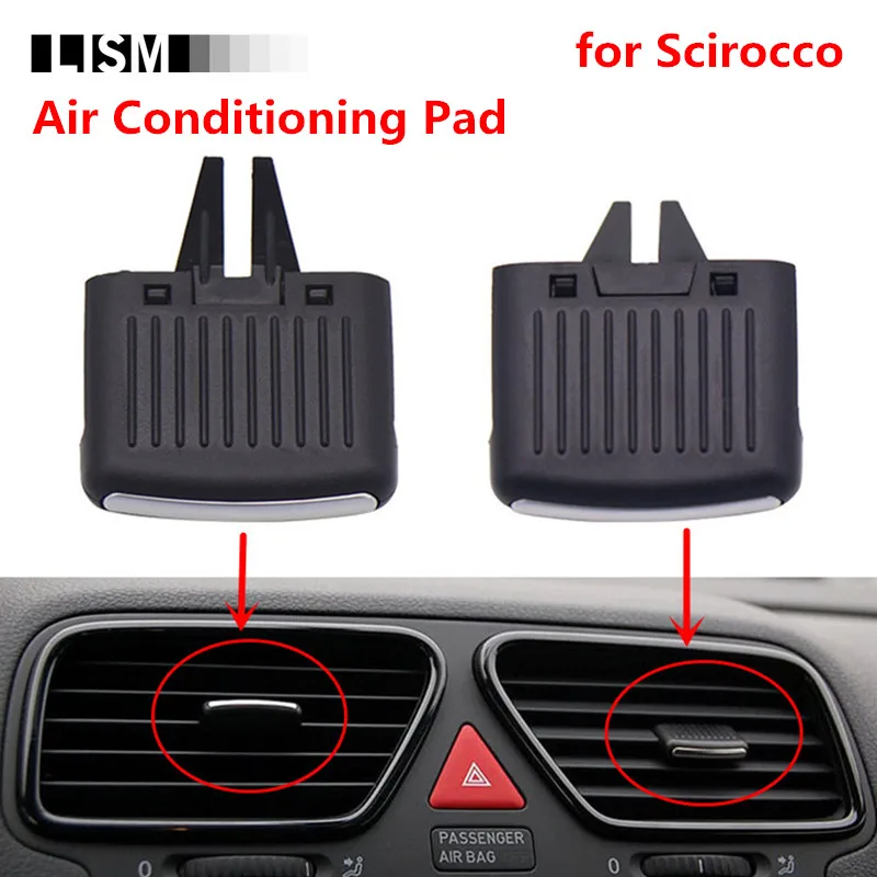 

Air Conditioning Vent Toggle Pad for Volkswagen VW Scirocco Wind Grille Adjustment Plectrum Knob Outlet Card Clip Piece Repair