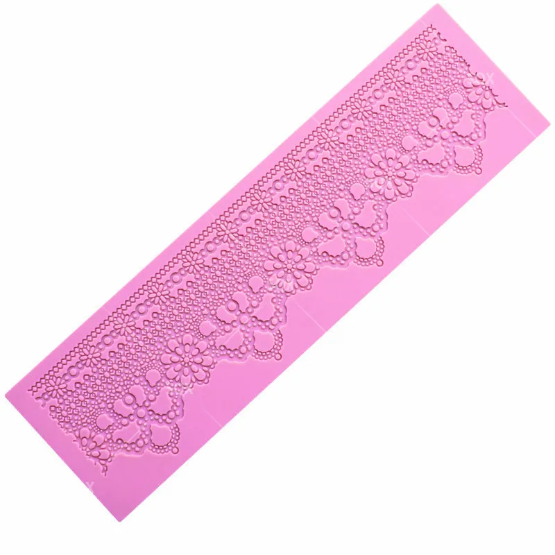

Flowers Cake Mesh Stencils Lace Fondant Mat for Wedding Cake Pastry Baking Tools Moulds Fabric Bakeware Molds LS124
