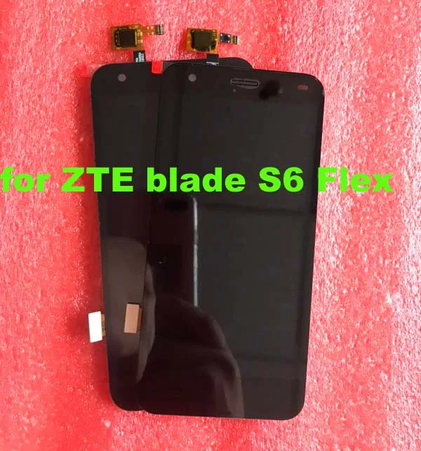 

Original LCD Best quality For ZTE Blade S6 Flex LCD Display Screen and Digitizer Touch Screen Assembly Free shipping