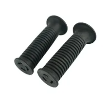 Универсальные ручки на руль 1 ''25 мм в стиле ретро резиновые гелевые мотоциклетные ручные ручки на заказ для Harley Honda Yamaha Чоппер, мотовездеход