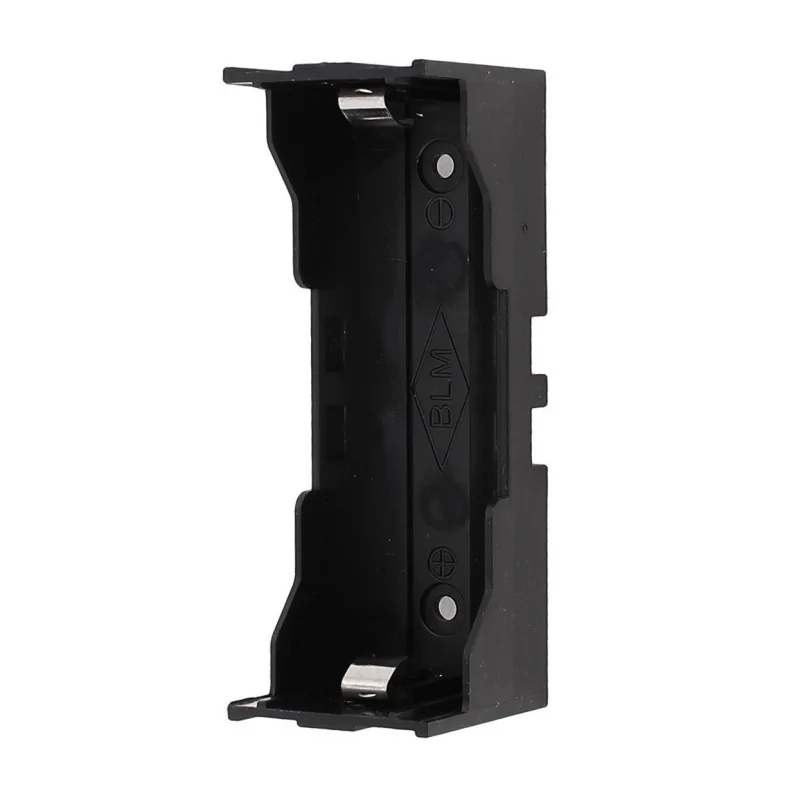 Plastic Single 26650 Battery Holder Case Storage Box 10Pcs Black                                                              #8
