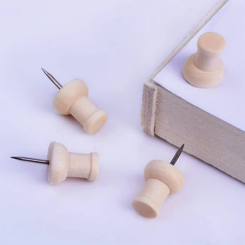 

1box Drawing With Organizing Container Photo Wall Nail Push Pin Decorative Cork Board Wooden Thumbtack Home Office School Map