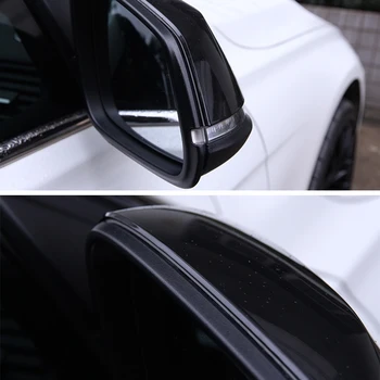 

Car Accessories Car Outside Review Mirror Cover Trim Sticker Piano black Carbon fiber Colors For BMW 3 Series F30 F31 2013-2016