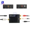 Convertisseur Audio numérique à analogique cc 5V 1A, adaptateur Audio Coaxial à Fiber optique numérique RCA avec câble à Fiber optique ► Photo 2/6