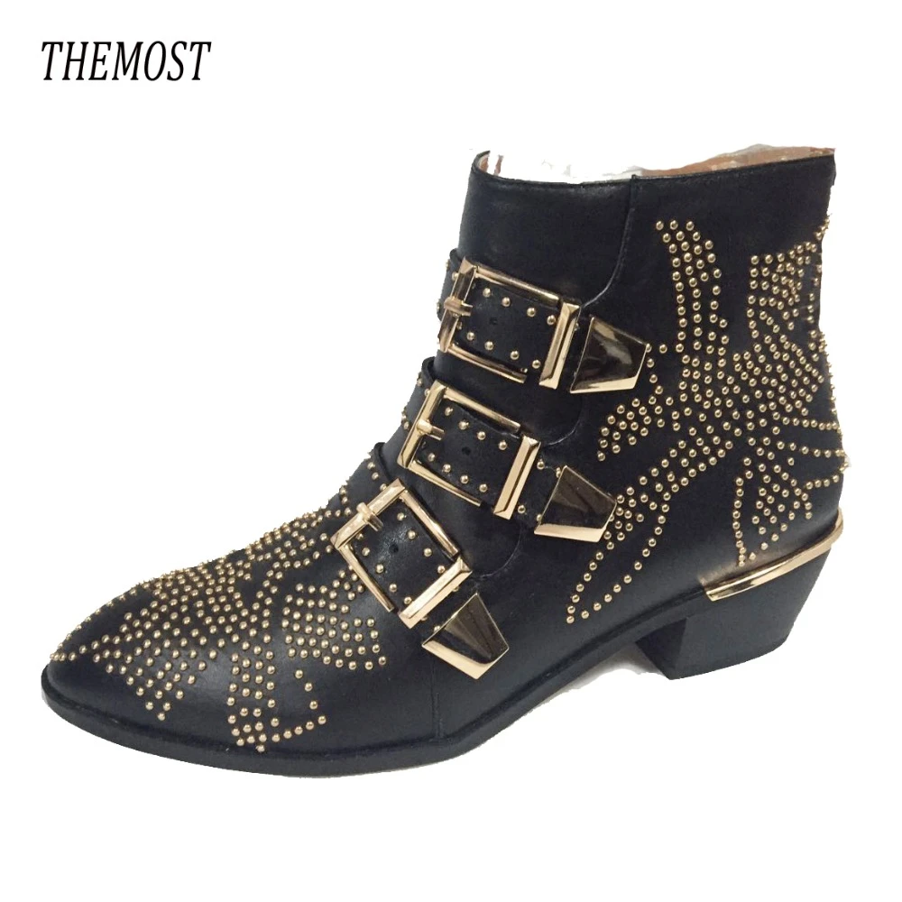 pointed toe biker boots