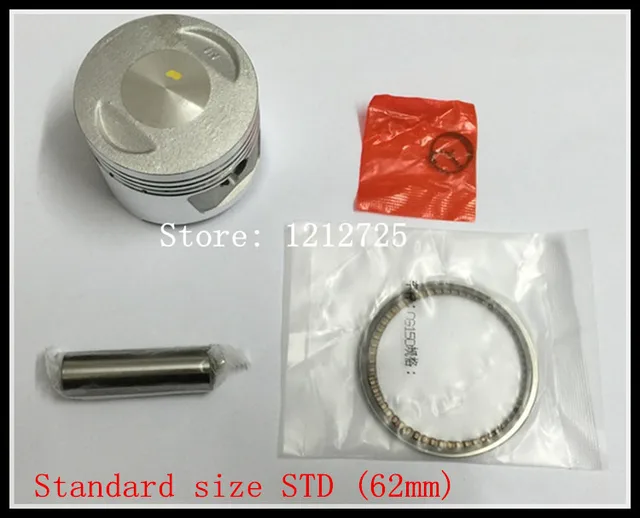 LF150 CG150 ATV motorcycle piston ring piston ring piston diameter 62mm