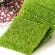 Искусственный мох DIY имитирующий зеленый газон пейзаж искусственный зеленый газон напольный коврик для украшение для минисада