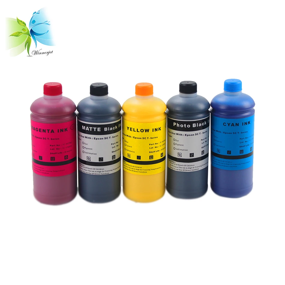 

Winnerjet Water based Pigment Ink For Epson Sure Color T3000 T5000 T7000 T3070 T5070 T7070 T3200 T5200 T7200 printer