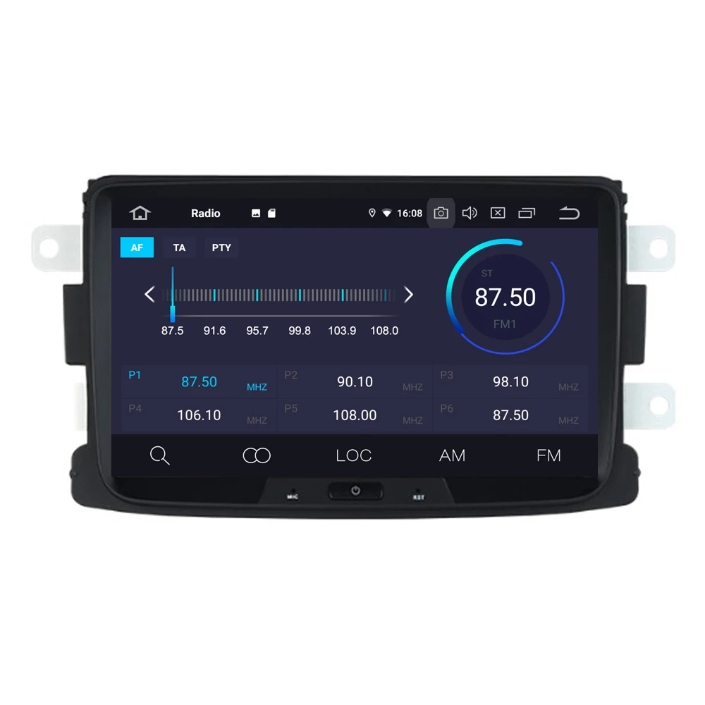 Discount For Renault Dokker Dacia Duster Logan Sandero Android 9.0 Car Radio GPS Navigation Sat Navi Central Multimedia Head Unit 4